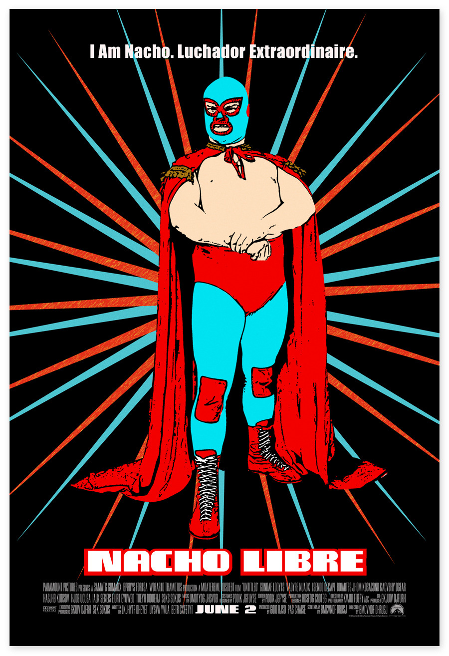 Nacho Libre Posters - melissacassara.com